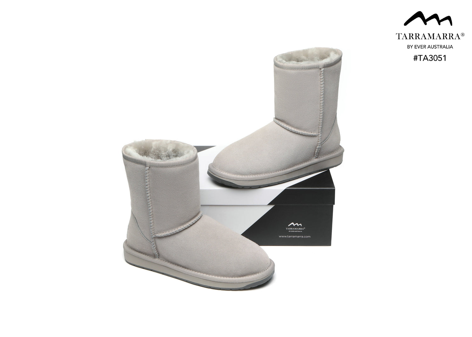 TARRAMARRA UGG Sheepskin Short Classic Sheepskin Boots Water Resistant-Boots-PEROZ Accessories