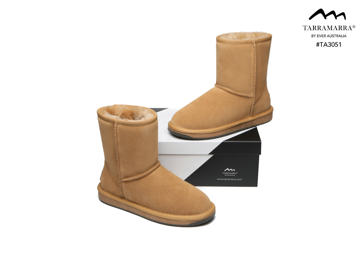 TARRAMARRA UGG Sheepskin Short Classic Sheepskin Boots Water Resistant-Boots-PEROZ Accessories
