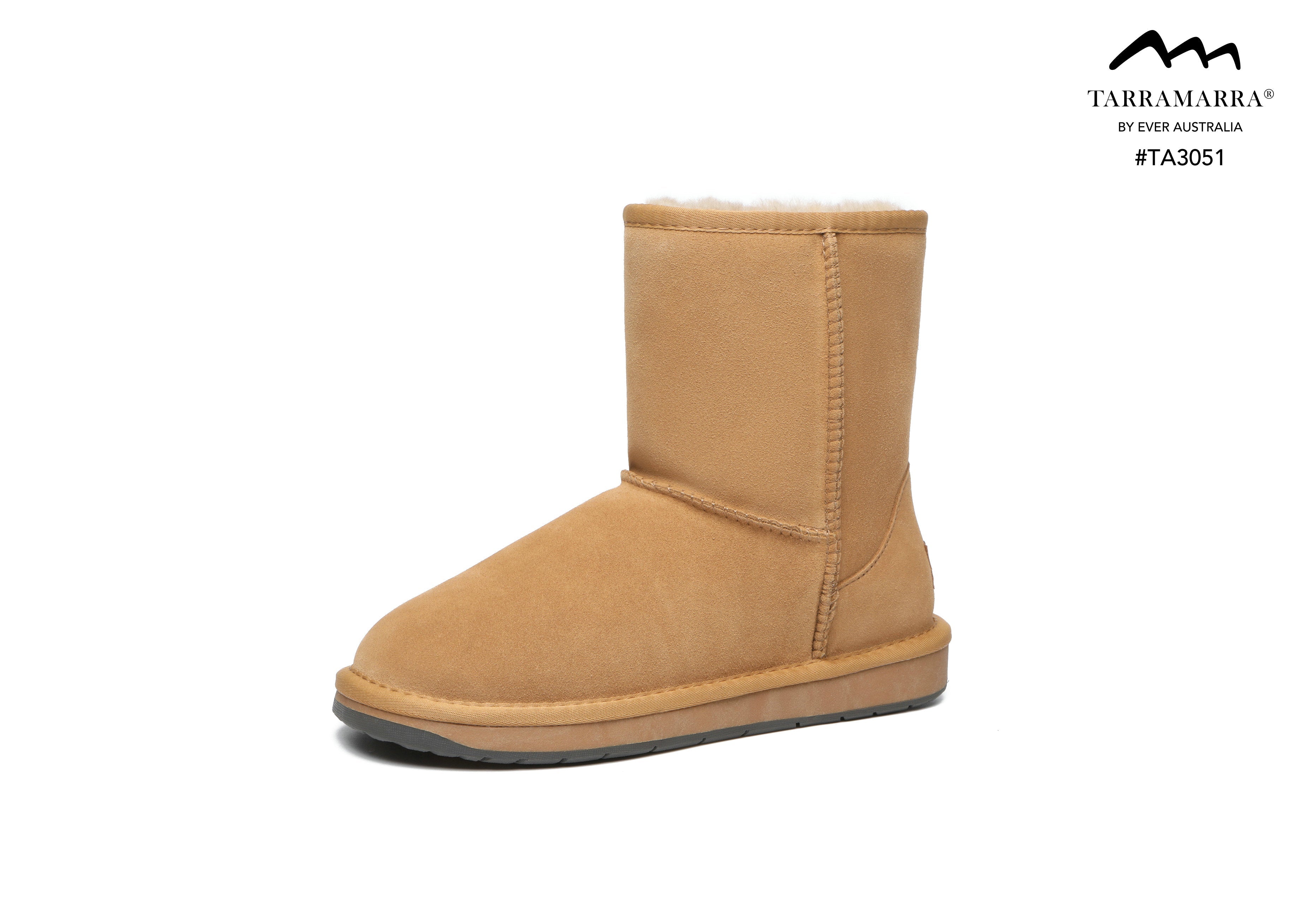 TARRAMARRA UGG Sheepskin Short Classic Sheepskin Boots Water Resistant-Boots-PEROZ Accessories