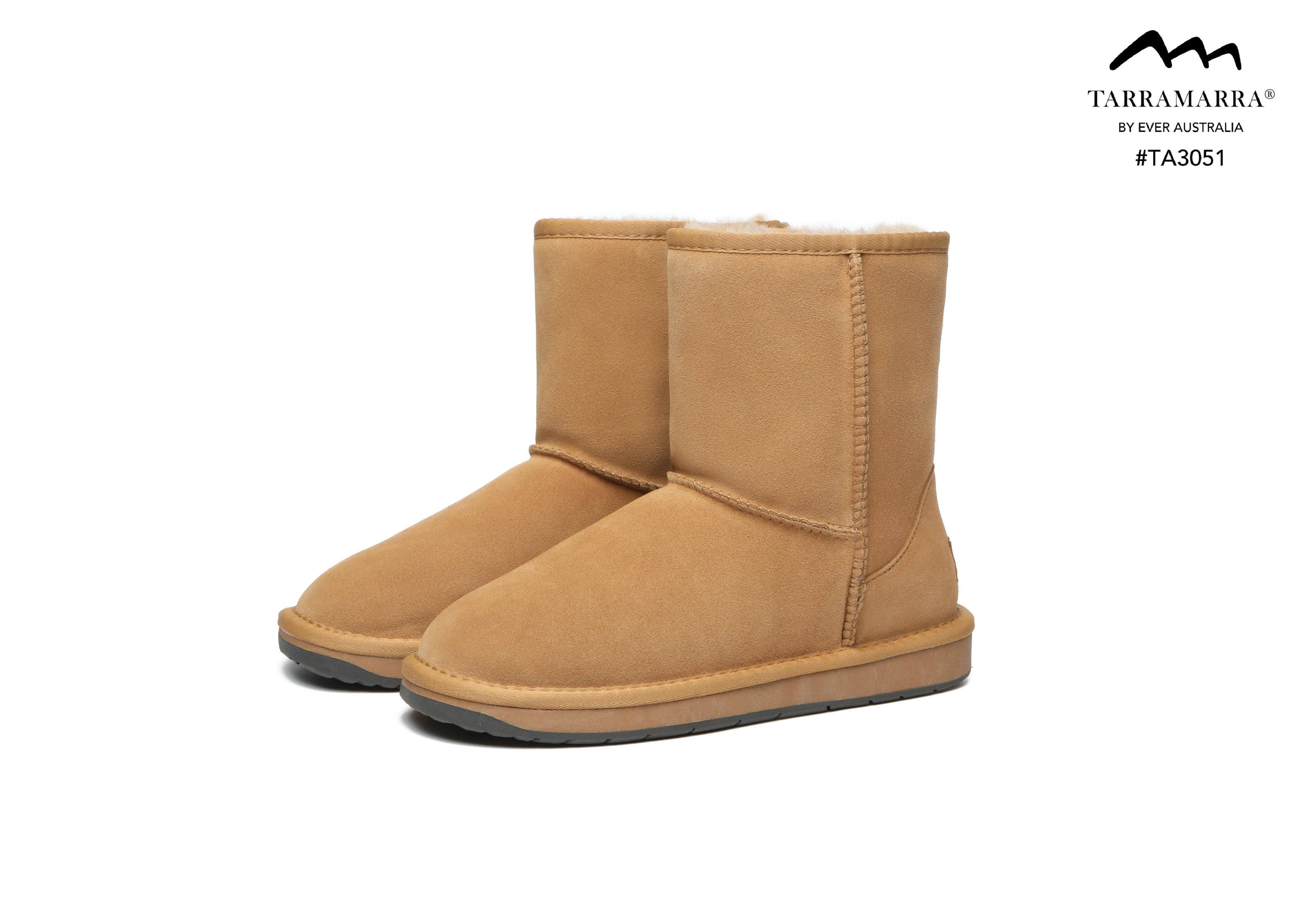 TARRAMARRA UGG Sheepskin Short Classic Sheepskin Boots Water Resistant-Boots-PEROZ Accessories