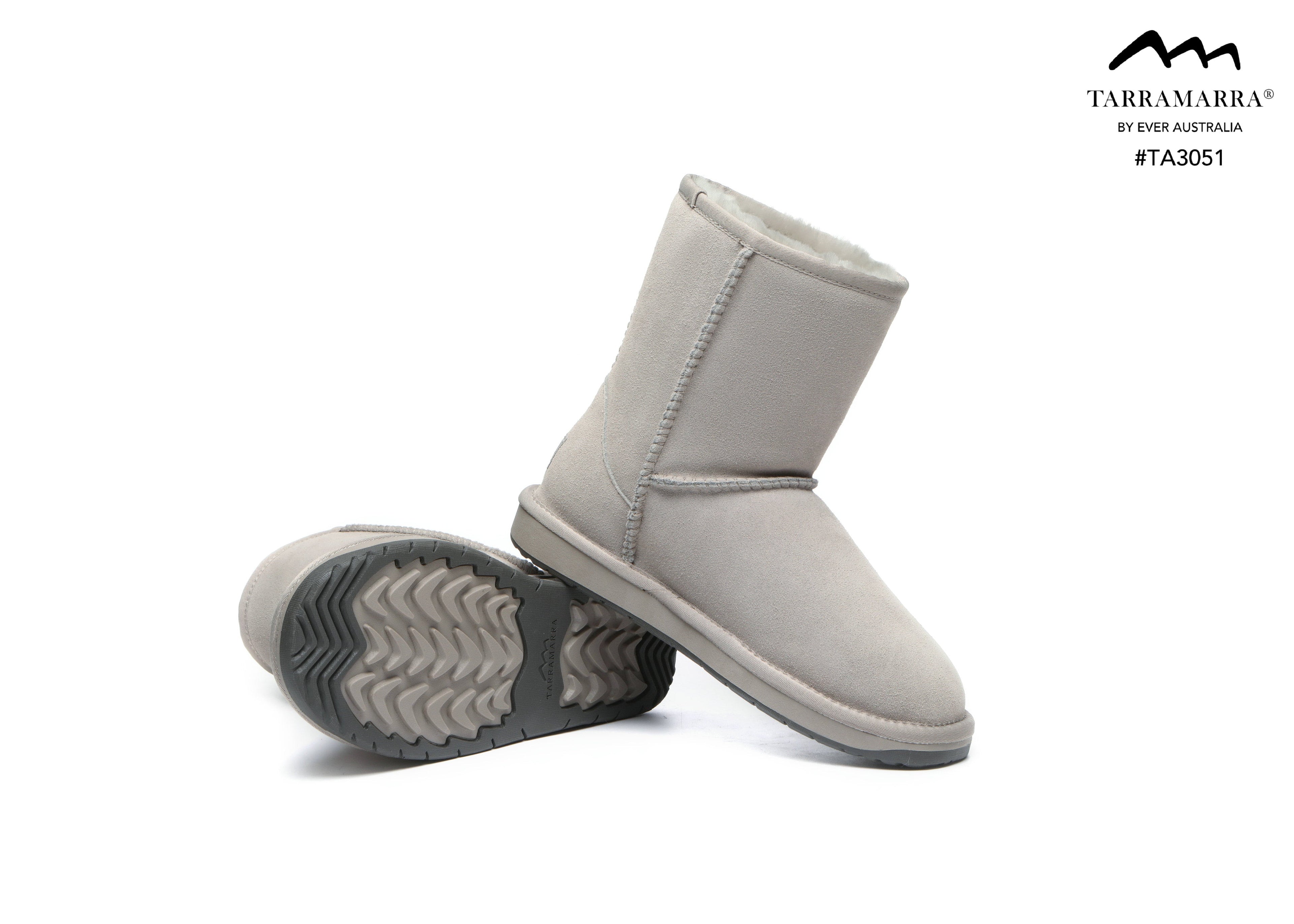 TARRAMARRA Premium Australian Sheepskin Wool Boots Unisex Short Classic Plus-Boots-PEROZ Accessories