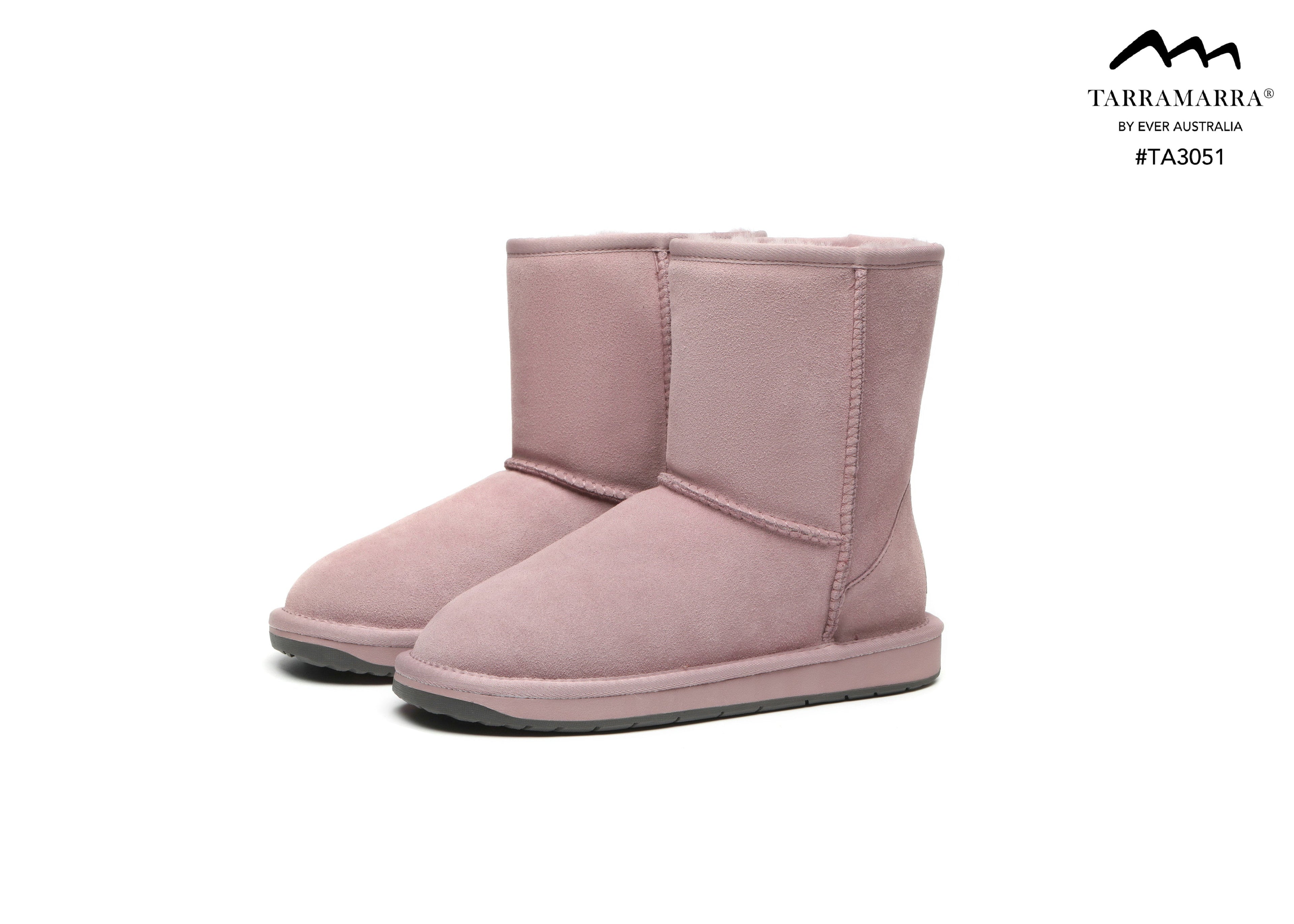 TARRAMARRA UGG Sheepskin Short Classic Sheepskin Boots Water Resistant-Boots-PEROZ Accessories