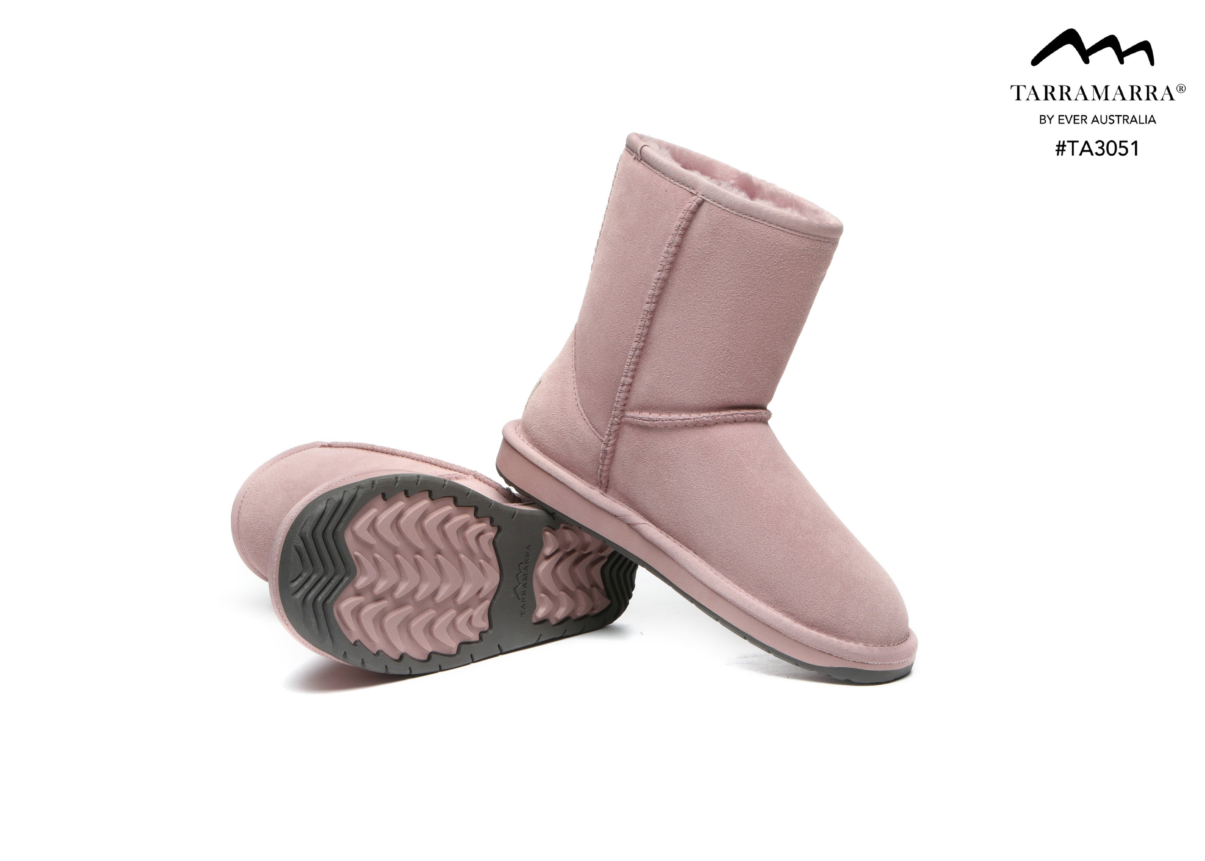 TARRAMARRA Premium Australian Sheepskin Wool Boots Unisex Short Classic Plus-Boots-PEROZ Accessories