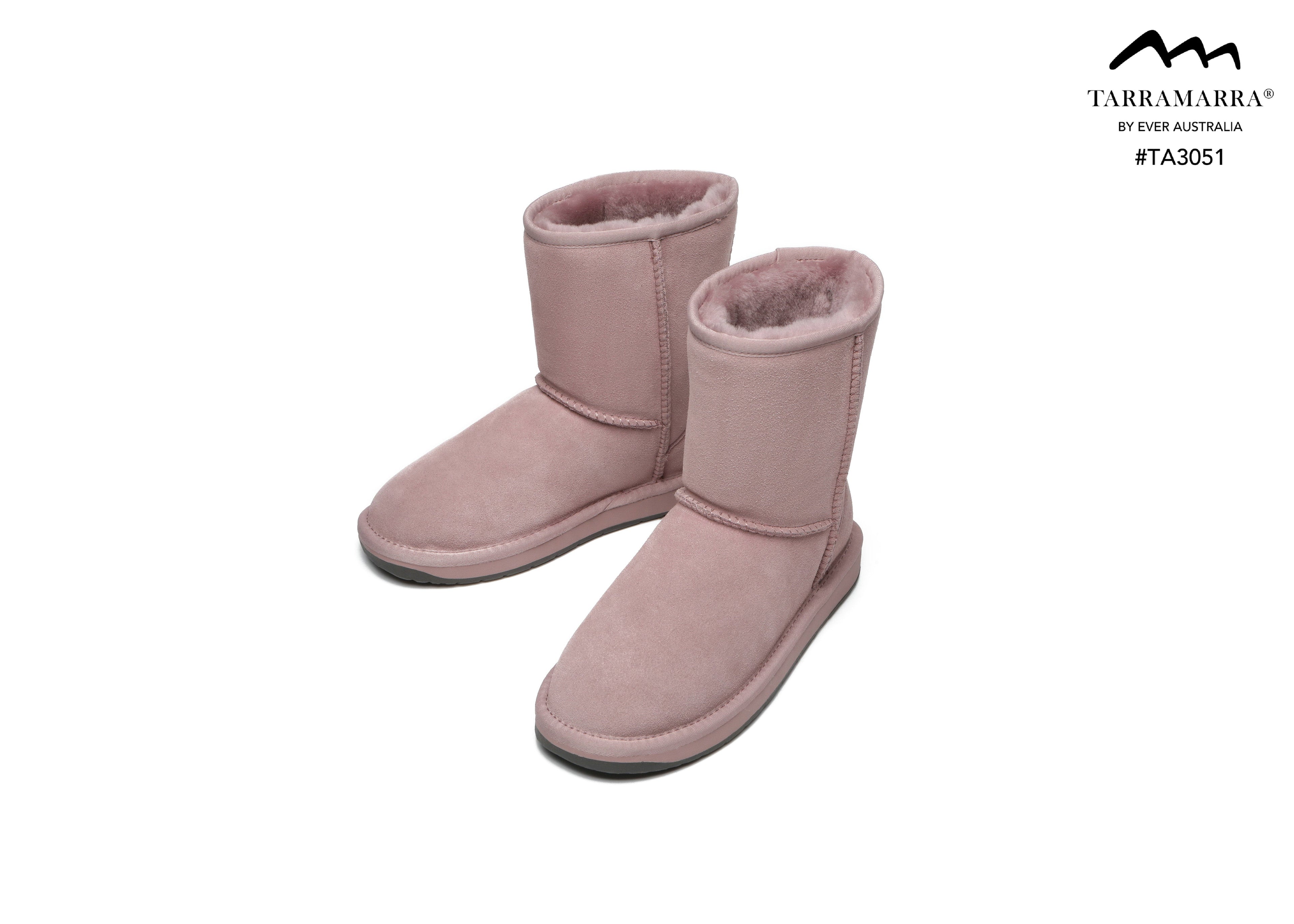TARRAMARRA Premium Australian Sheepskin Wool Boots Unisex Short Classic Plus-Boots-PEROZ Accessories