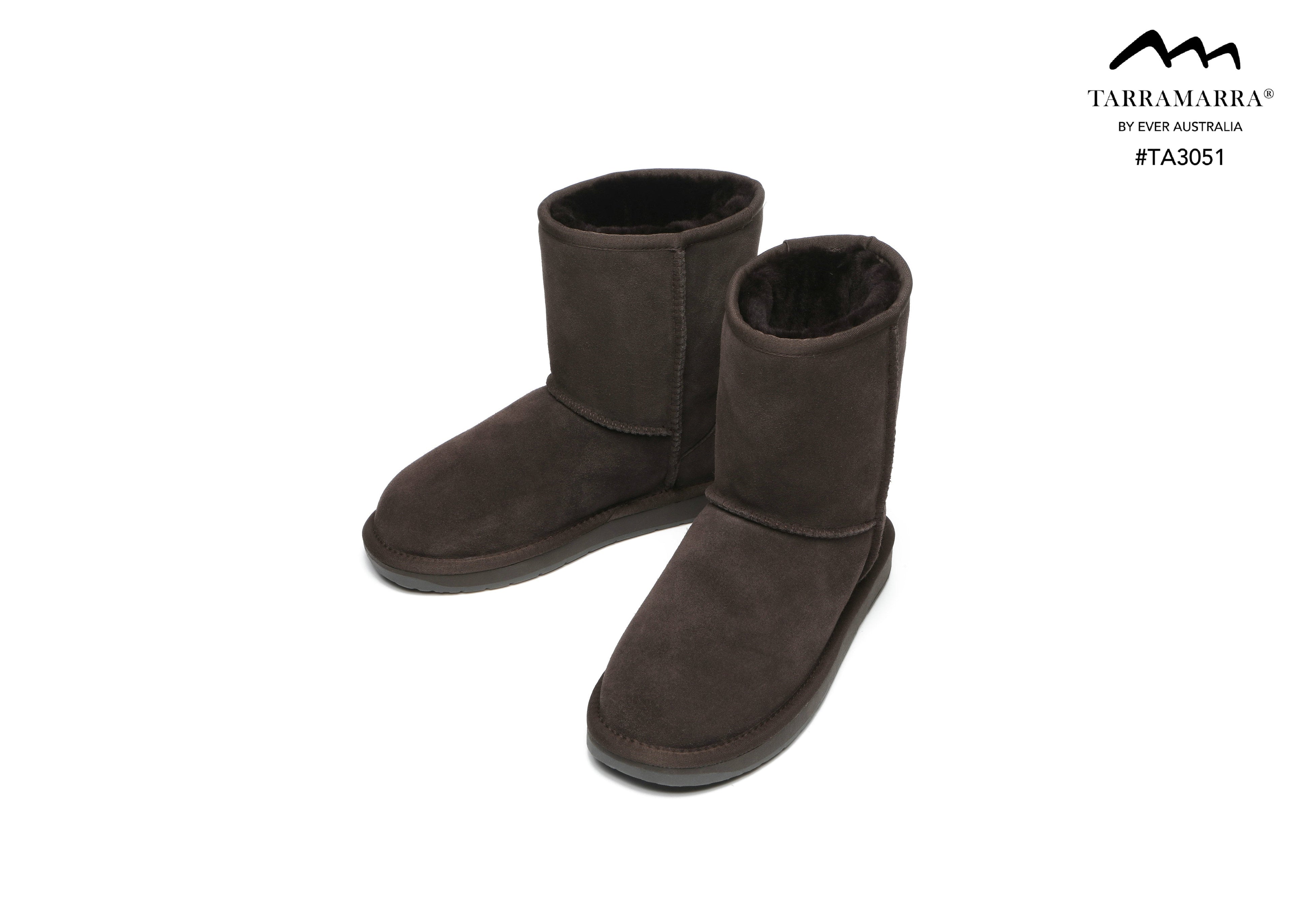 TARRAMARRA Premium Australian Sheepskin Wool Boots Unisex Short Classic Plus-Boots-PEROZ Accessories