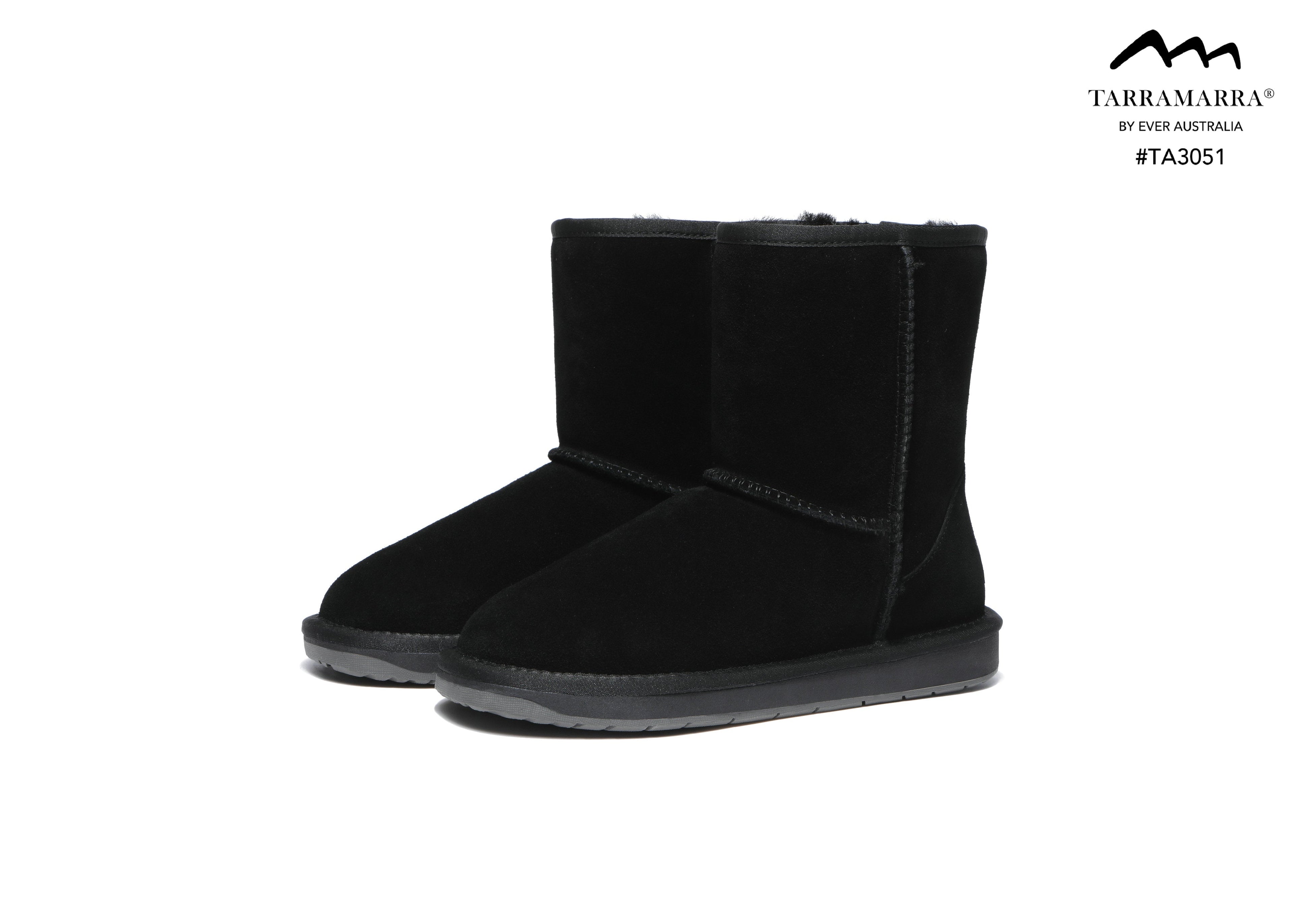 TARRAMARRA UGG Sheepskin Short Classic Sheepskin Boots Water Resistant-Boots-PEROZ Accessories