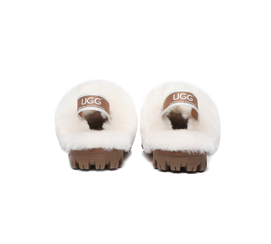 Kids Sling back UGG Slipper Kids Waffle Plus-Slippers-PEROZ Accessories