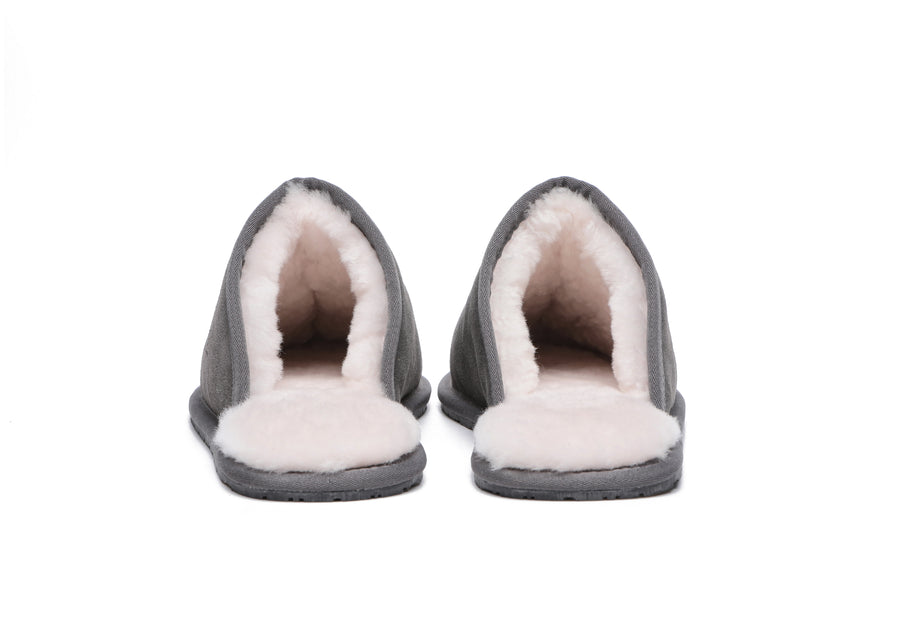 Australian ShepherdUGG Men Sheepskin Slipper Water Resistant Bennett-Slippers-PEROZ Accessories