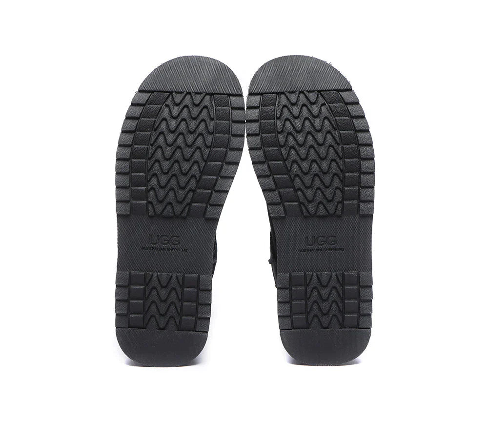 Australian Shepherd UGG Thick Bottom Mini Classic-Boots-PEROZ Accessories