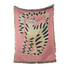 Anyhouz Pink Cat Throw Blanket Cozy Sofa Couch Bed Cover Outdoor Camping Mat Home Decor Tapestry with Tassel-Blankets-PEROZ Accessories