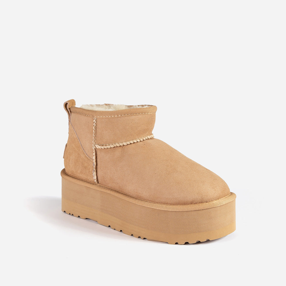 Ugg Classic Platform Ultra Mini Boots-Boots-PEROZ Accessories