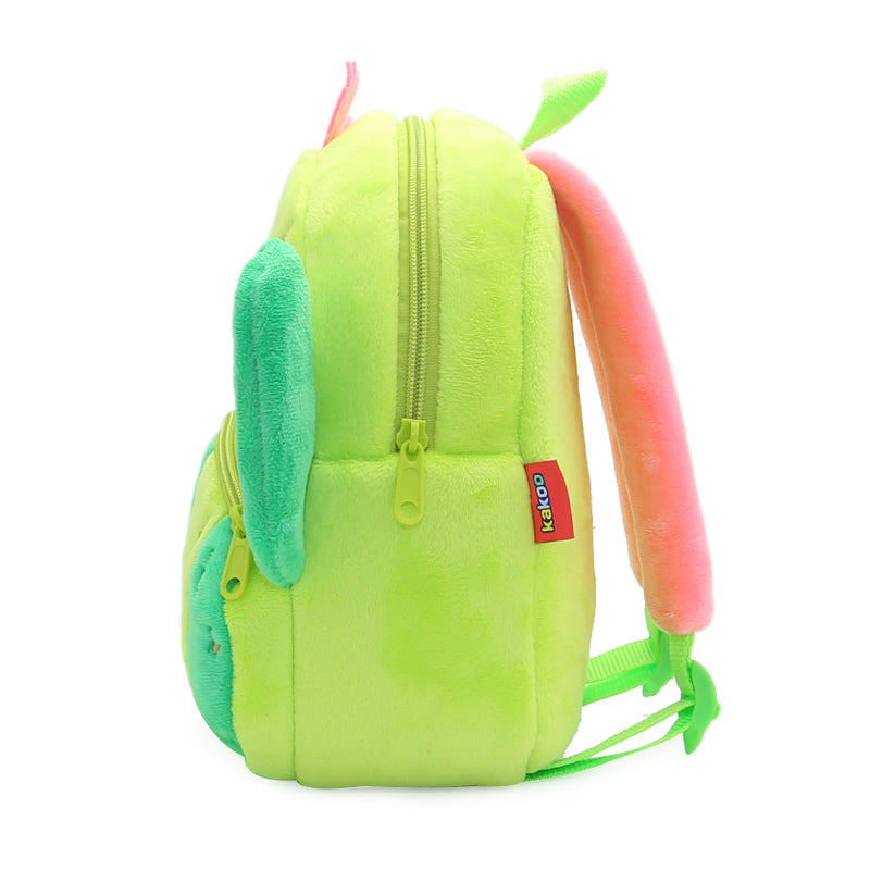 Anykidz 3D Green Cactus Kids School Backpack Cute Cartoon Animal Style Children Toddler Plush Bag Perfect Accessories For Boys and Girls-Backpacks-PEROZ Accessories
