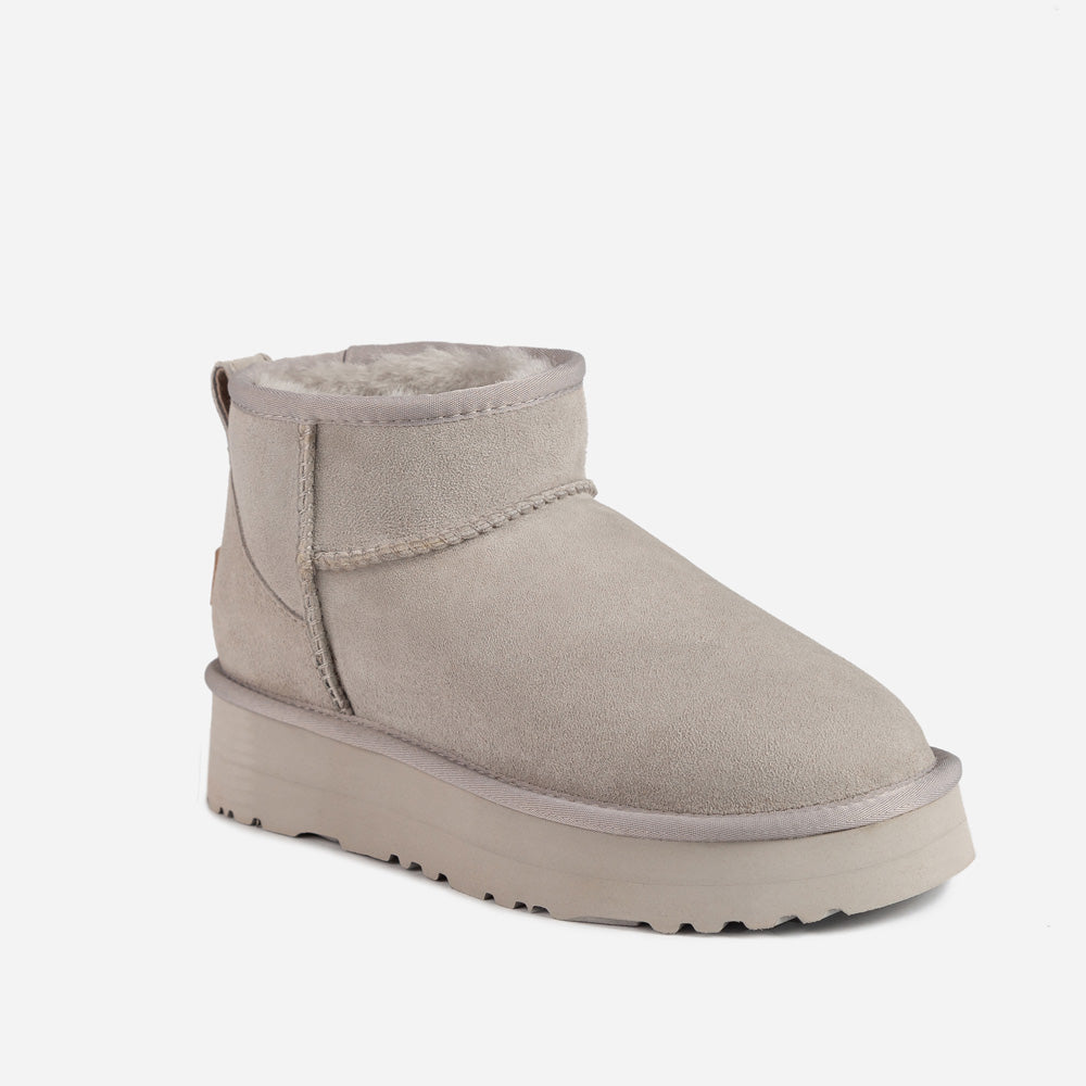 Ugg Classic Platform Ultra Mini Boots (Water Resistant)-Boots-PEROZ Accessories