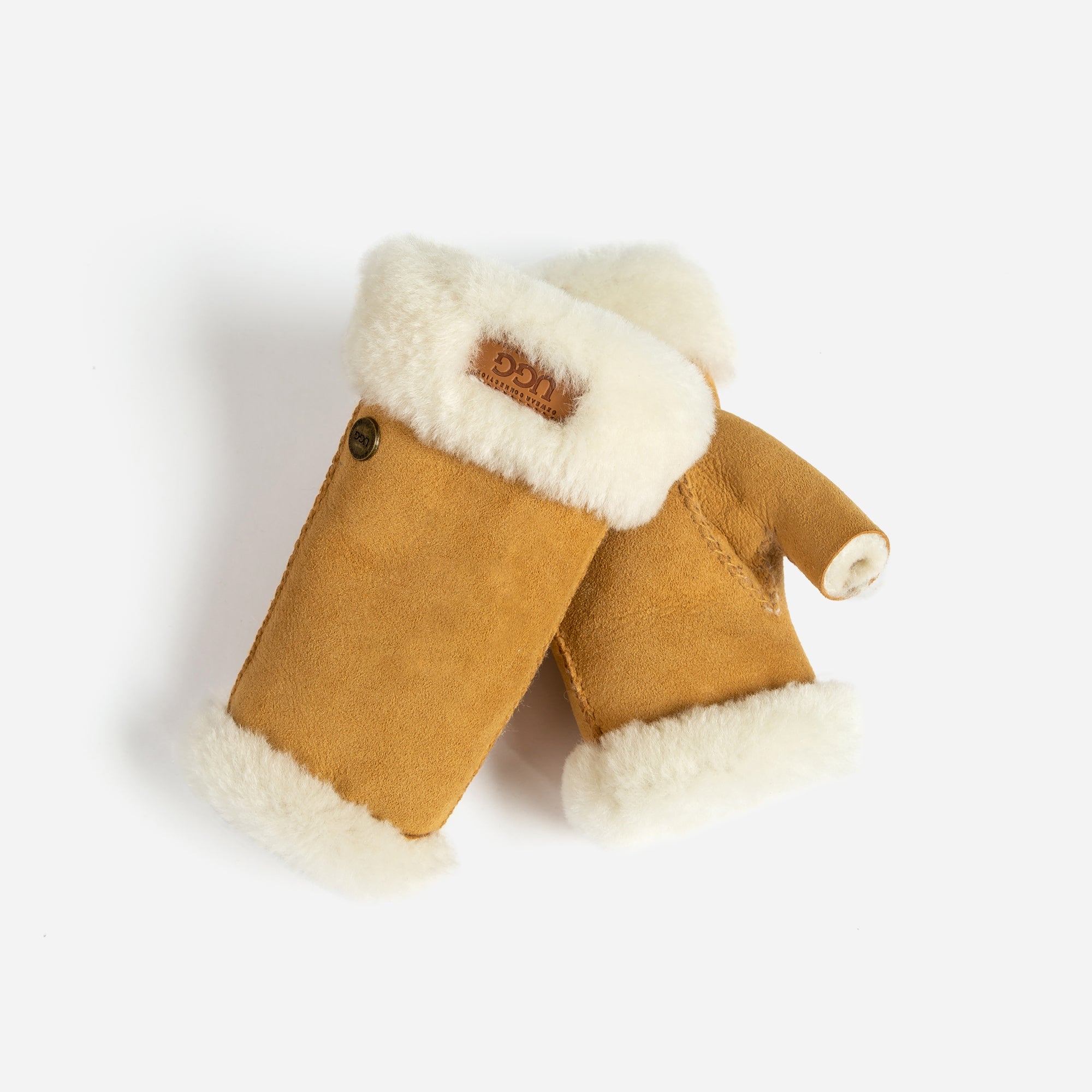 Ugg Fingerless Mittens-Gloves-PEROZ Accessories