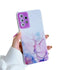 Anymob Samsung Purple Transparent Marble Phone Case Fundas Cover-Mobile Phone Cases-PEROZ Accessories