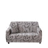 Anyhouz 2 Seater Sofa Cover Light Gray Style and Protection For Living Room Sofa Chair Elastic Stretchable Slipcover-Slipcovers-PEROZ Accessories