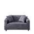 Anyhouz 2 Seater Sofa Cover Marble Gray Style and Protection For Living Room Sofa Chair Elastic Stretchable Slipcover-Slipcovers-PEROZ Accessories