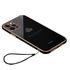 Anymob iPhone Black Electroplated Soft Cover Square Edge Bumper Phone Case-Mobile Phone Cases-PEROZ Accessories