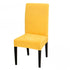 Anyhouz Chair Cover Yellow with Anti-Dirt and Waterproof Elastic Material for Dining Room Kitchen Wedding Hotel Banquet Restaurant-Chair Cover-PEROZ Accessories