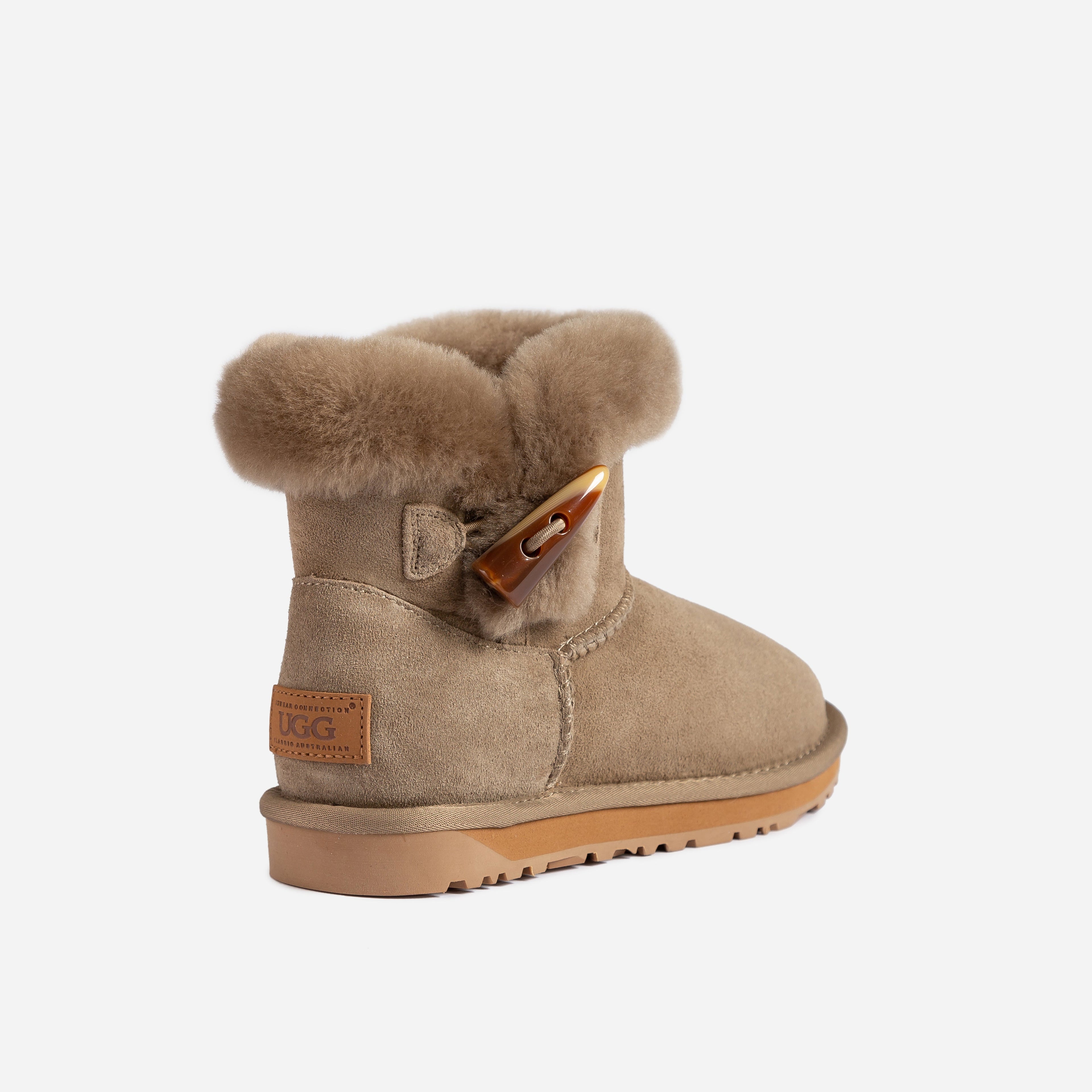 Ugg Horns Button Mini Boots-Boots-PEROZ Accessories