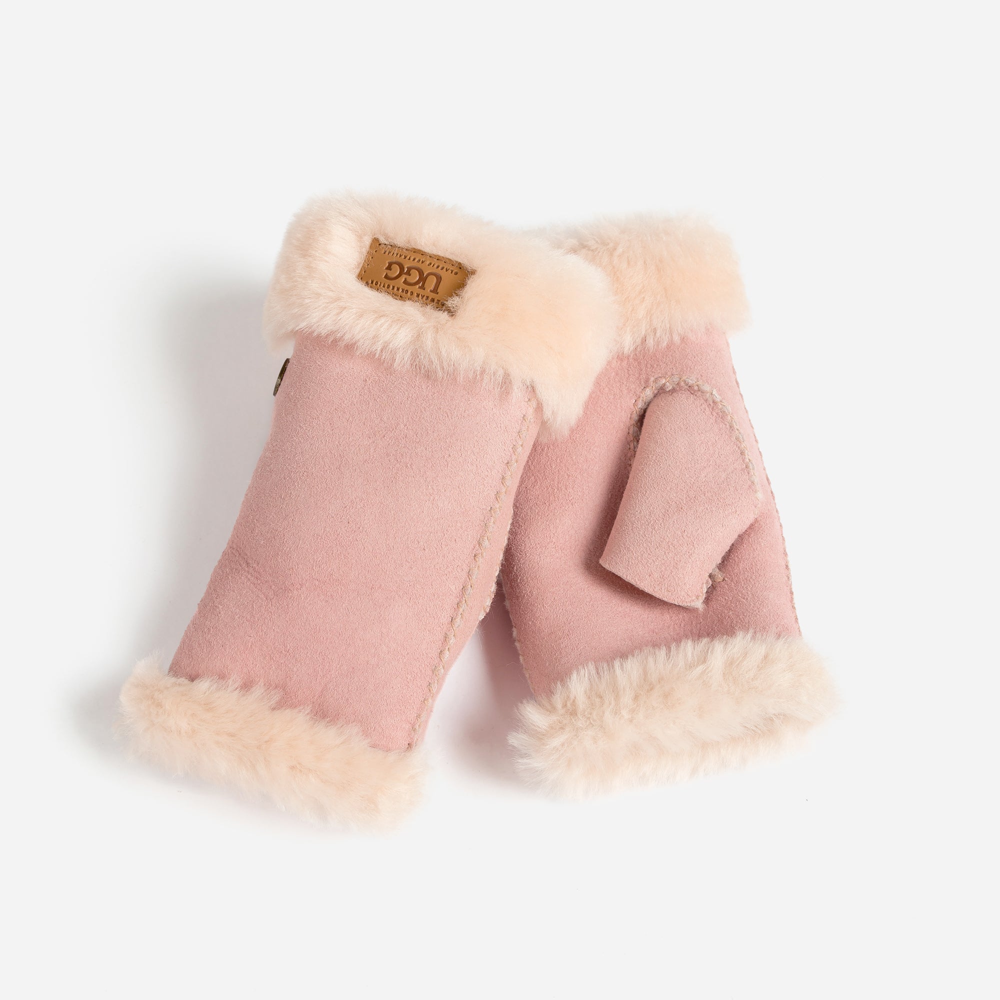Ugg Fingerless Mittens-Gloves-PEROZ Accessories