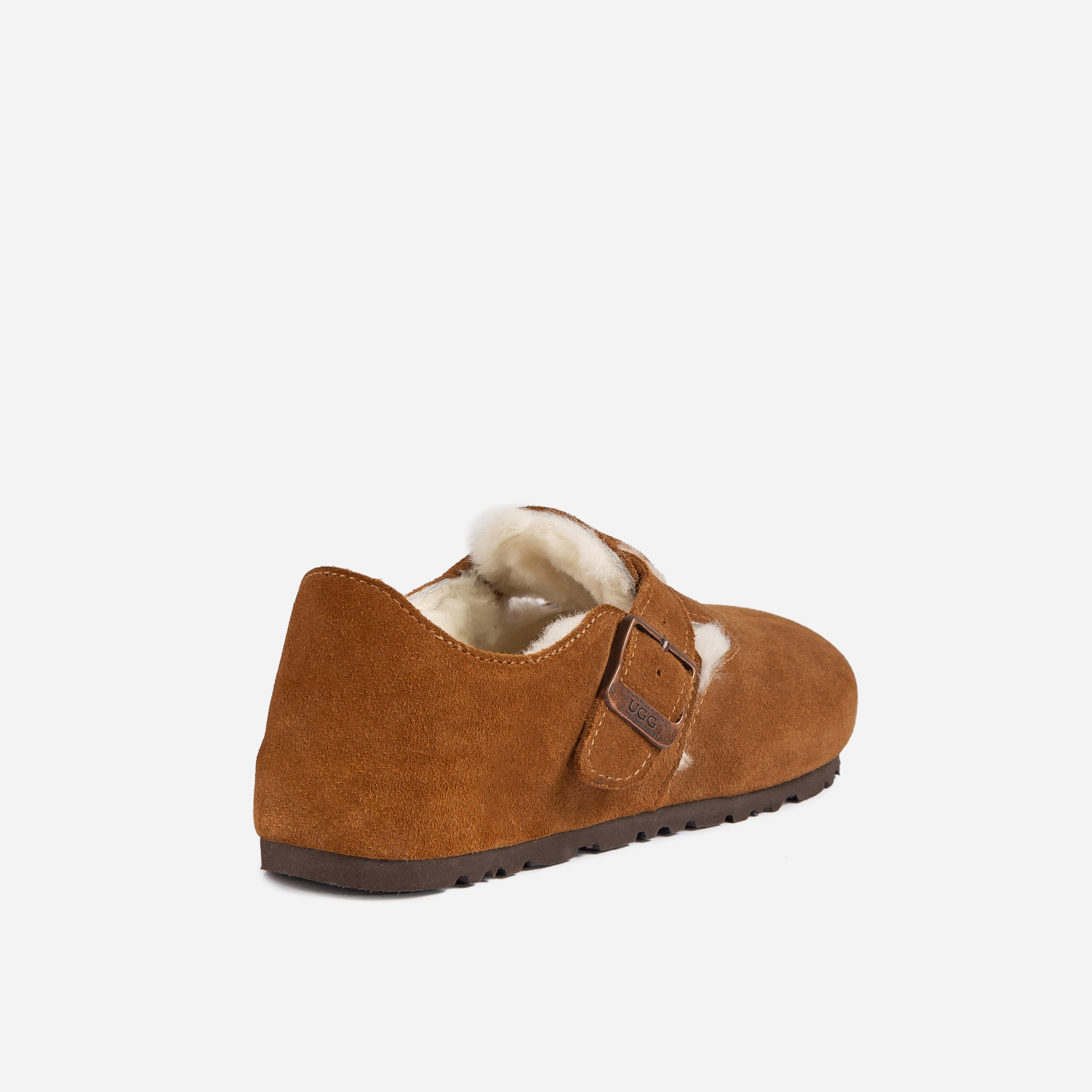 UGG Aussie Shearling Mule Loafers-Moccasins-PEROZ Accessories