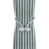 Anyhouz Curtains 100cm Green Premium Plain Design Window Drape Curtains for Beedroom Living Room-Curtains & Drapes-PEROZ Accessories