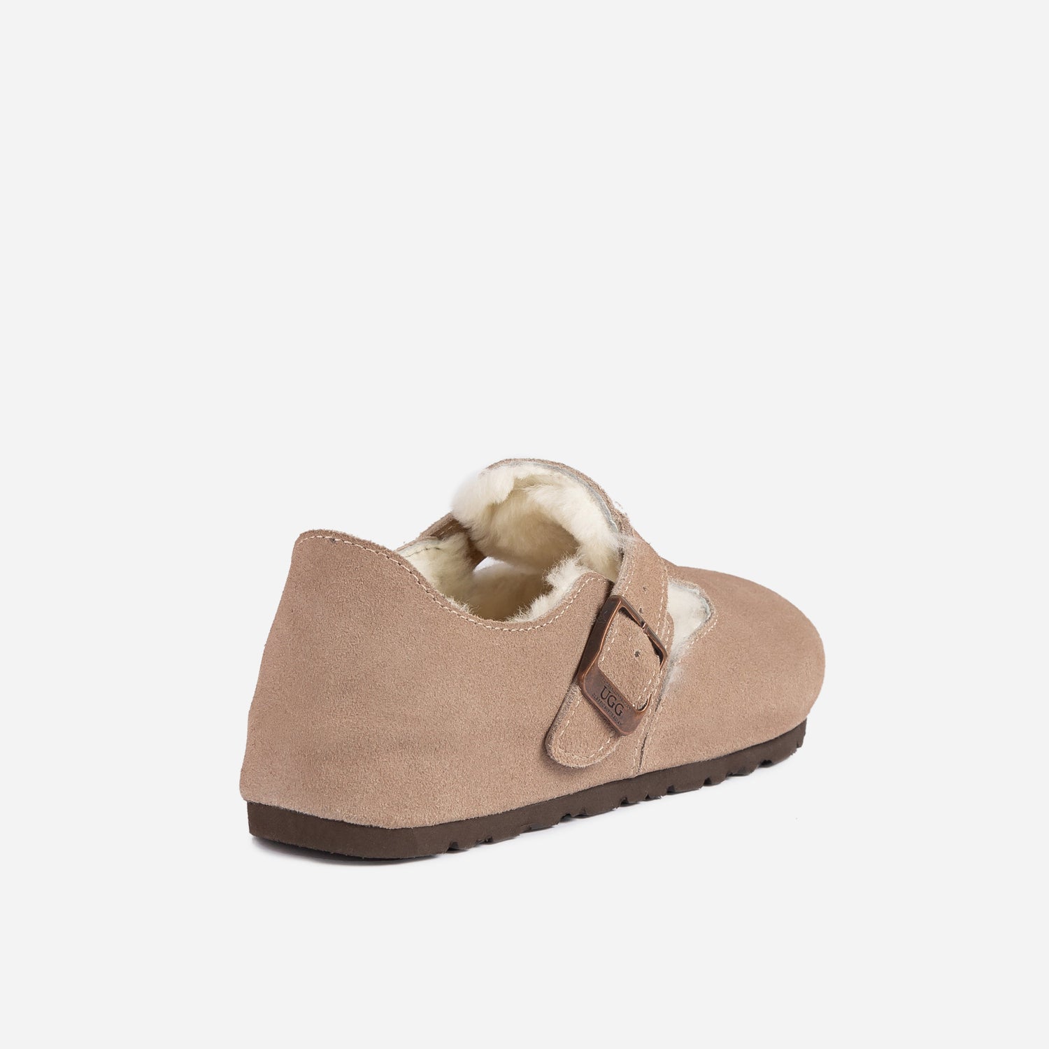 UGG Aussie Shearling Mule Loafers-Moccasins-PEROZ Accessories