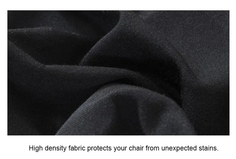 Anyhouz Chair Cover Yellow with Anti-Dirt and Waterproof Elastic Material for Dining Room Kitchen Wedding Hotel Banquet Restaurant-Chair Cover-PEROZ Accessories