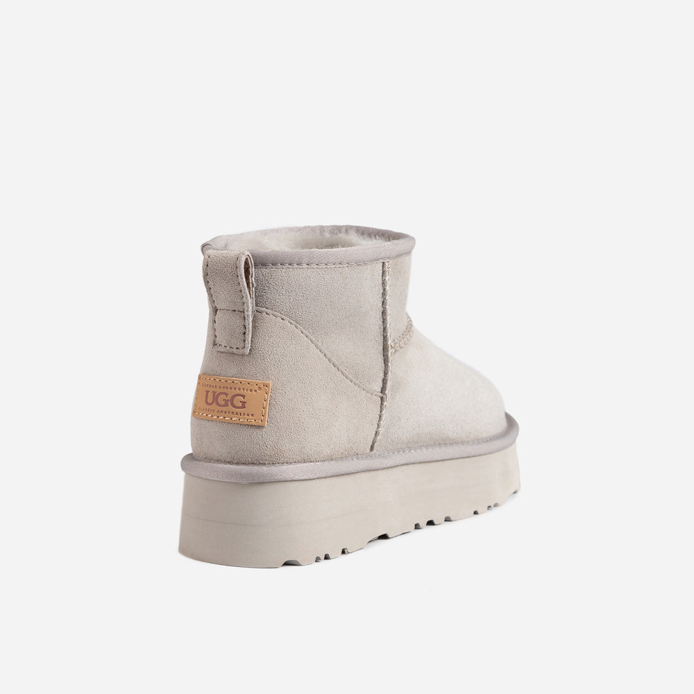 Ugg Classic Platform Ultra Mini Boots (Water Resistant)-Boots-PEROZ Accessories