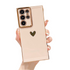 Anymob Samsung Pink Soft Silicone Phone Case Space Love Heart For Samsung Cover Compatible-Mobile Phone Cases-PEROZ Accessories