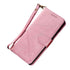 Anymob Samsung Rosy Pink Leather Flip Case Wallet Phone Cover Protection-Mobile Phone Cases-PEROZ Accessories