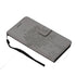 Anymob iPhone Black Flip Leather Cases Cat Embossing Wallet Phone Cover-Mobile Phone Cases-PEROZ Accessories