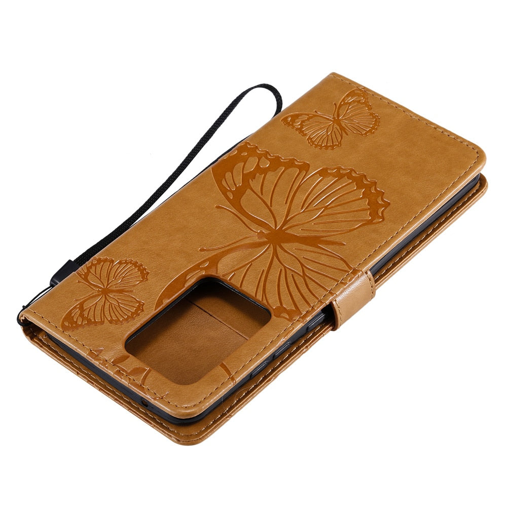Anymob Samsung Blue Flip Leather Case Wallet Cover Stand Phone Protection-Mobile Phone Cases-PEROZ Accessories
