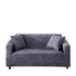 Anyhouz 3 Seater Sofa Cover Marble Gray Style and Protection For Living Room Sofa Chair Elastic Stretchable Slipcover-Slipcovers-PEROZ Accessories