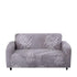 Anyhouz 3 Seater Sofa Cover Solid Light Gray Style and Protection For Living Room Sofa Chair Elastic Stretchable Slipcover-Slipcovers-PEROZ Accessories