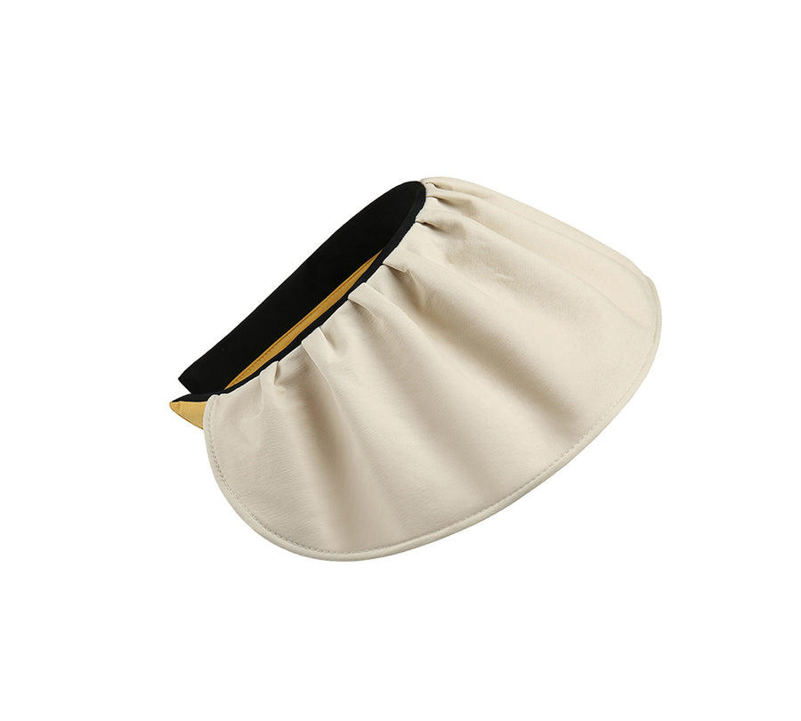 TARRAMARRA 2 in 1 Visor Reversible Wide Brim Headband Foldable Cap Lavinia-Hats-PEROZ Accessories