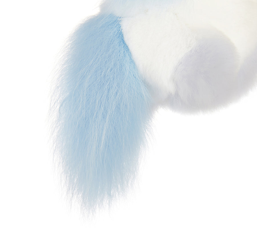 TARRAMARRA Fluffy Unicorn Keyring-Keychains-PEROZ Accessories