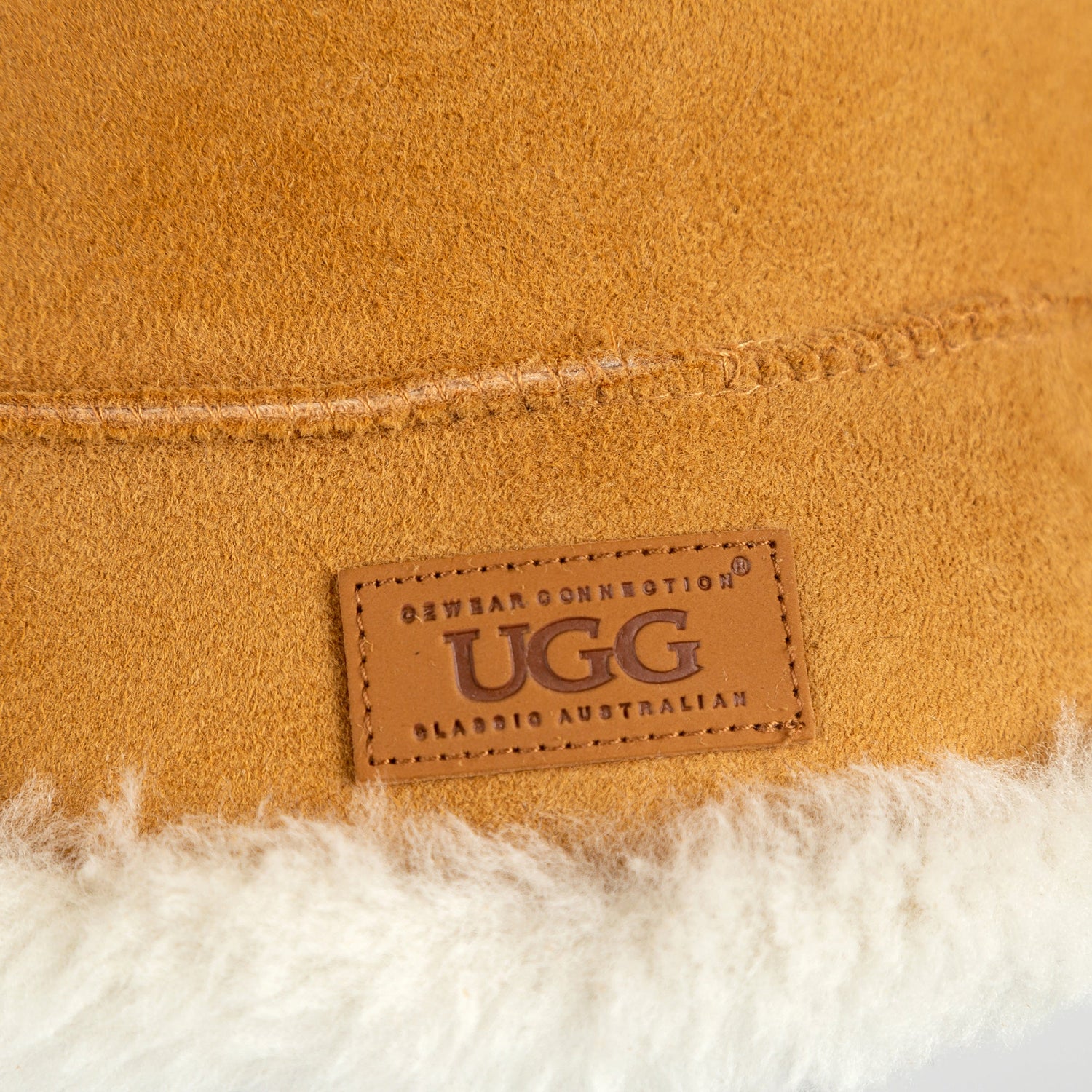 Ugg Sheepskin Reversible Bucket Hat-Hats-PEROZ Accessories