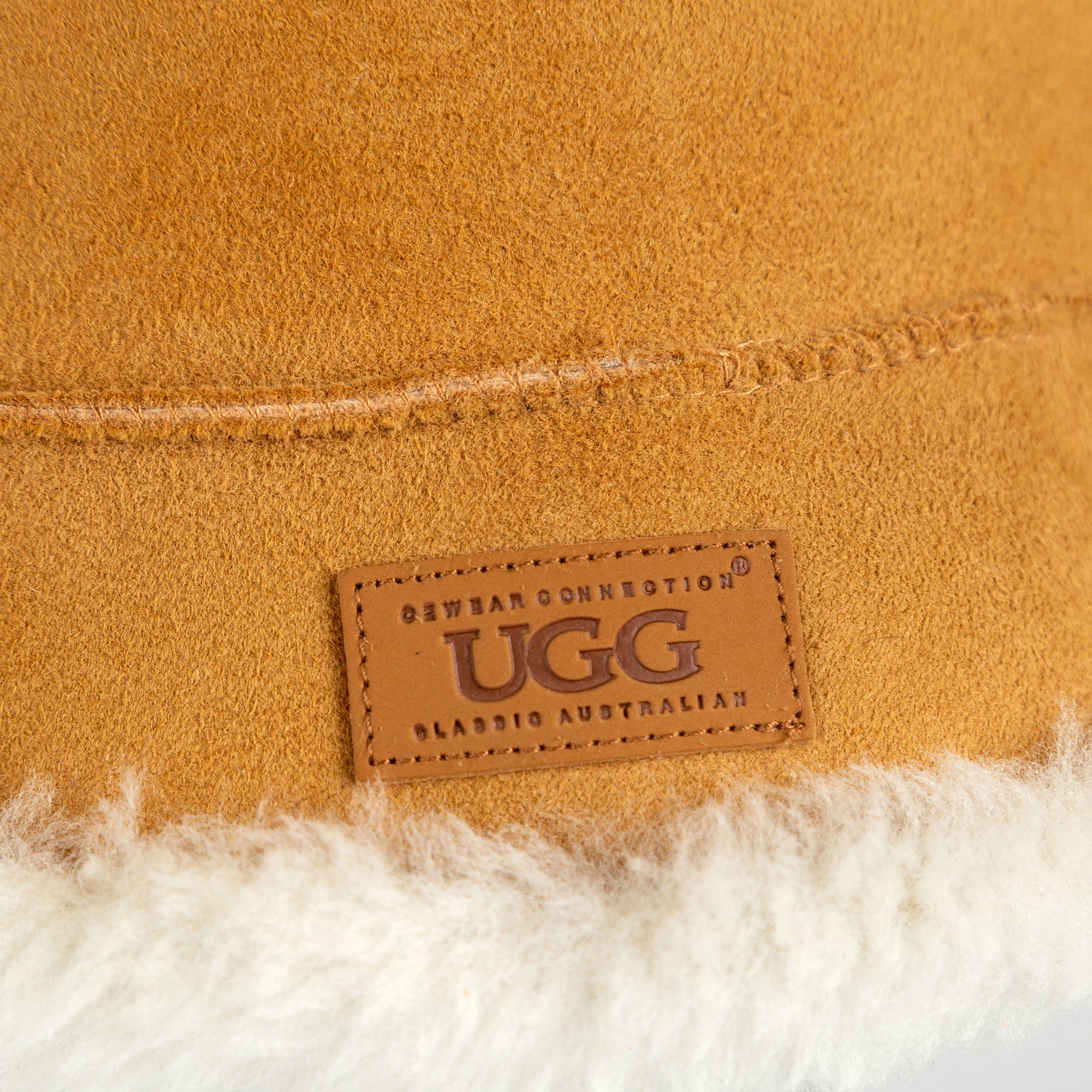 Ugg Sheepskin Reversible Bucket Hat-Hats-PEROZ Accessories