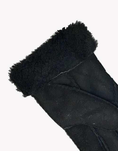 Australian Shepherd UGG Stitching Gloves With Suede-Gloves & Mittens-PEROZ Accessories