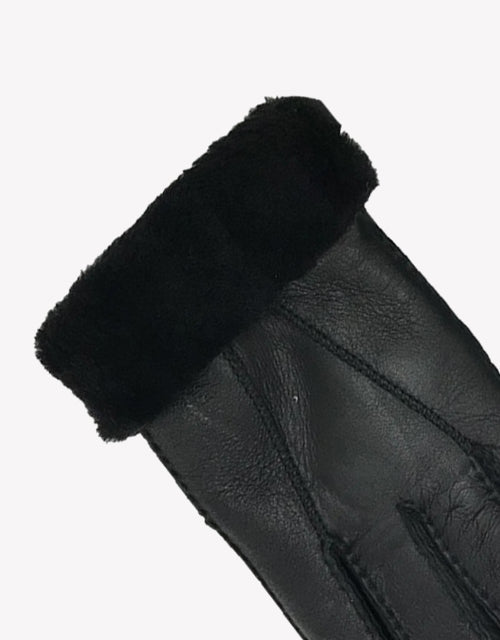 Australian Shepherd UGG Stitching Gloves With Full Grain Leather-Gloves & Mittens-PEROZ Accessories