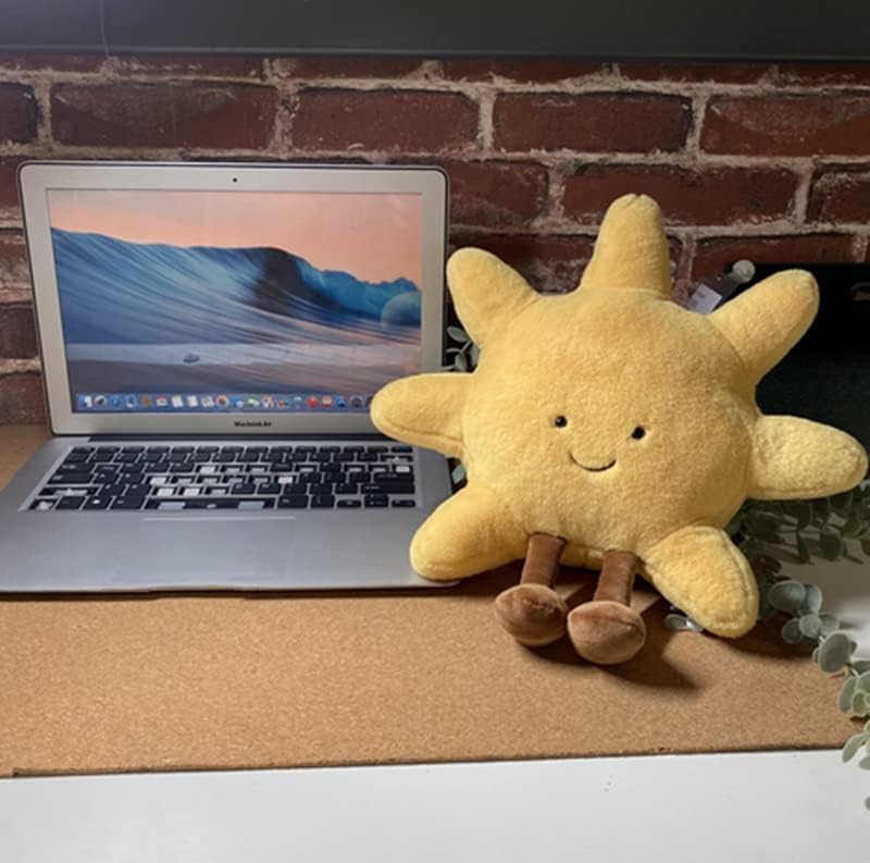 Anyhouz Plush Pillow Sun Shape Stuffed Soft Pillow Seat Cushion Room Decor-Pillow-PEROZ Accessories