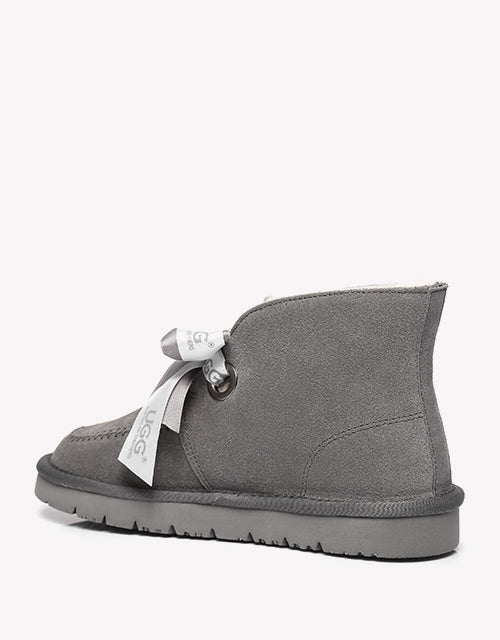 Australian Shepherd Australian Shepherd UGG Ribbon Pom Pom Boots Doreen-Boots-PEROZ Accessories