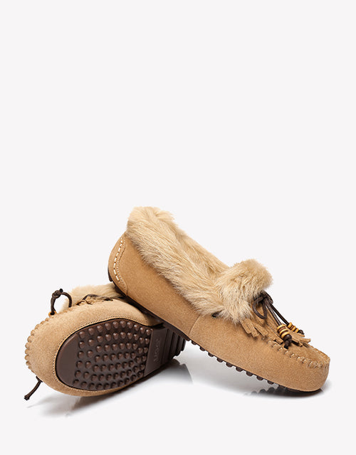 Australian Shepherd Sule Moccasin-Loafers & Moccasins-PEROZ Accessories