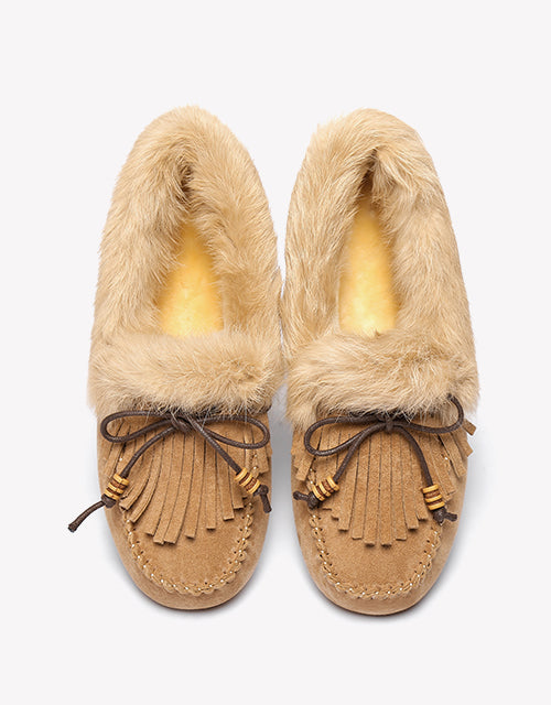 Australian Shepherd Sule Moccasin-Loafers & Moccasins-PEROZ Accessories