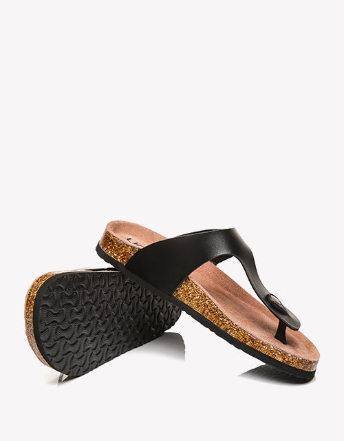 Australian Shepherd UGG Summer Unisex Beach Slip-on Sandal Slides Thongs Beck-Thongs-PEROZ Accessories