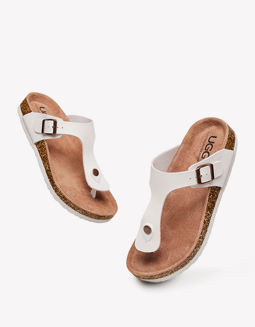 Australian Shepherd UGG Summer Unisex Beach Slip-on Sandal Slides Thongs Beck-Thongs-PEROZ Accessories
