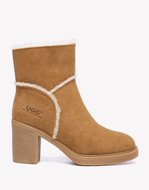 Australian Shepherd AS UGG Women Heels Betta-Boots-PEROZ Accessories