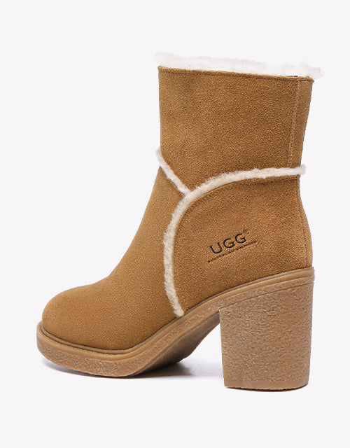 Australian Shepherd AS UGG Women Heels Betta-Boots-PEROZ Accessories